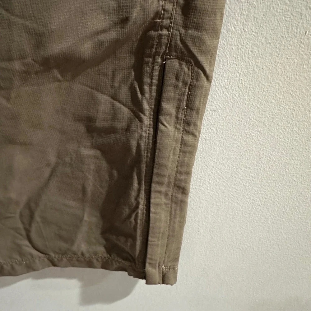 The North Face Mens Convertible Zip Off Pants‎ Khaki Size 36